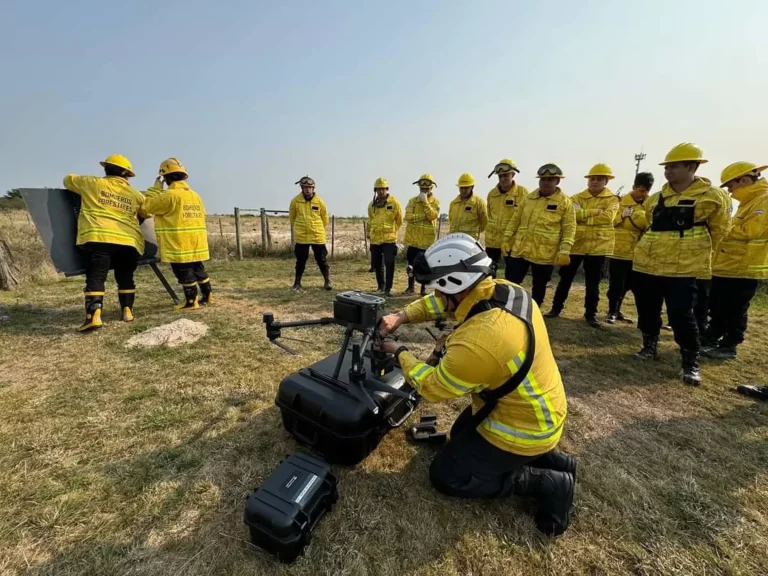 Se prepara la Brigada de Incendios Forestales de la Policía de Corrientes