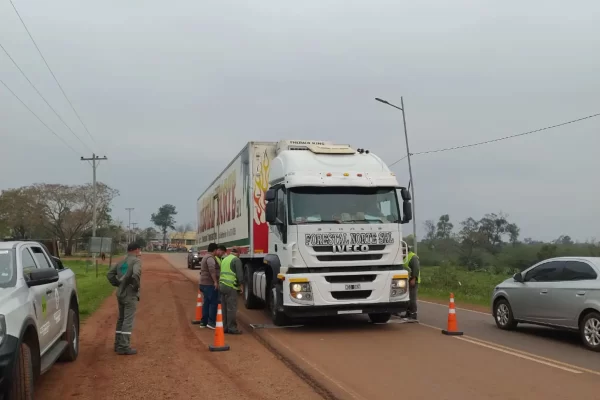 CORRIENTES Control de Peso y Dimensiones Ruta Provincial N° 94