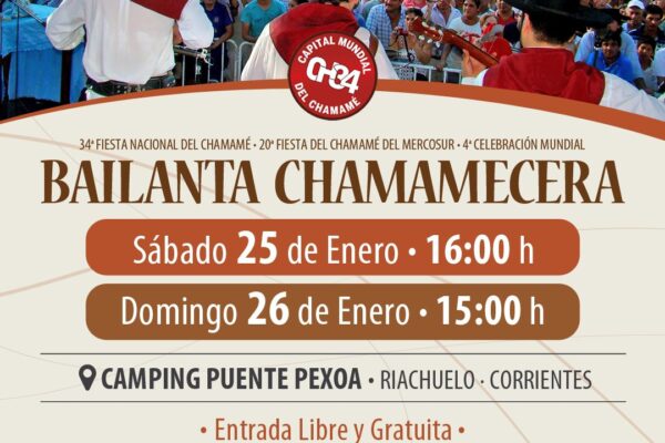 BAILANTA CHAMAMECERA CAMPING PUENTE PEXOA Riachuelo-Corrientes
