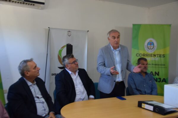 CORRIENTES: Lanzamiento del Plan Naranja en Monte Caseros.