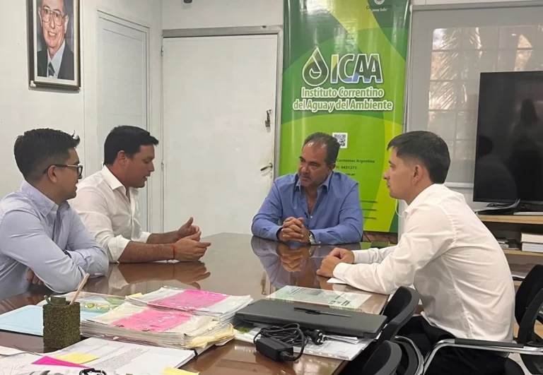 CORRIENTES: ICAA y municipios coordinan acciones en pos de ejecutar una agenda en común